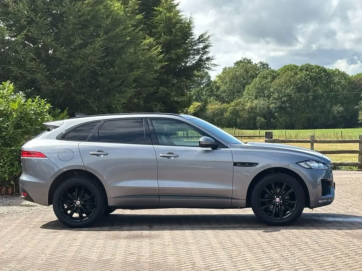 Used Jaguar F-Pace Chequered Flag 246 HP (180 kW) 2019 Grey SUV