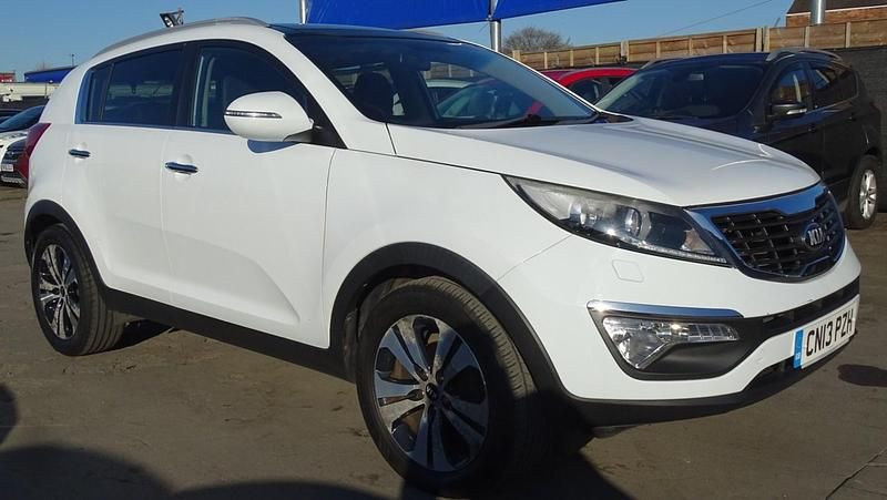 Used Kia Sportage 115 HP (84 kW) 2013 White SUV