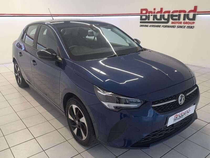 Used Vauxhall Corsa-e 100 kW (136 HP) 2021 Blue Hatchback