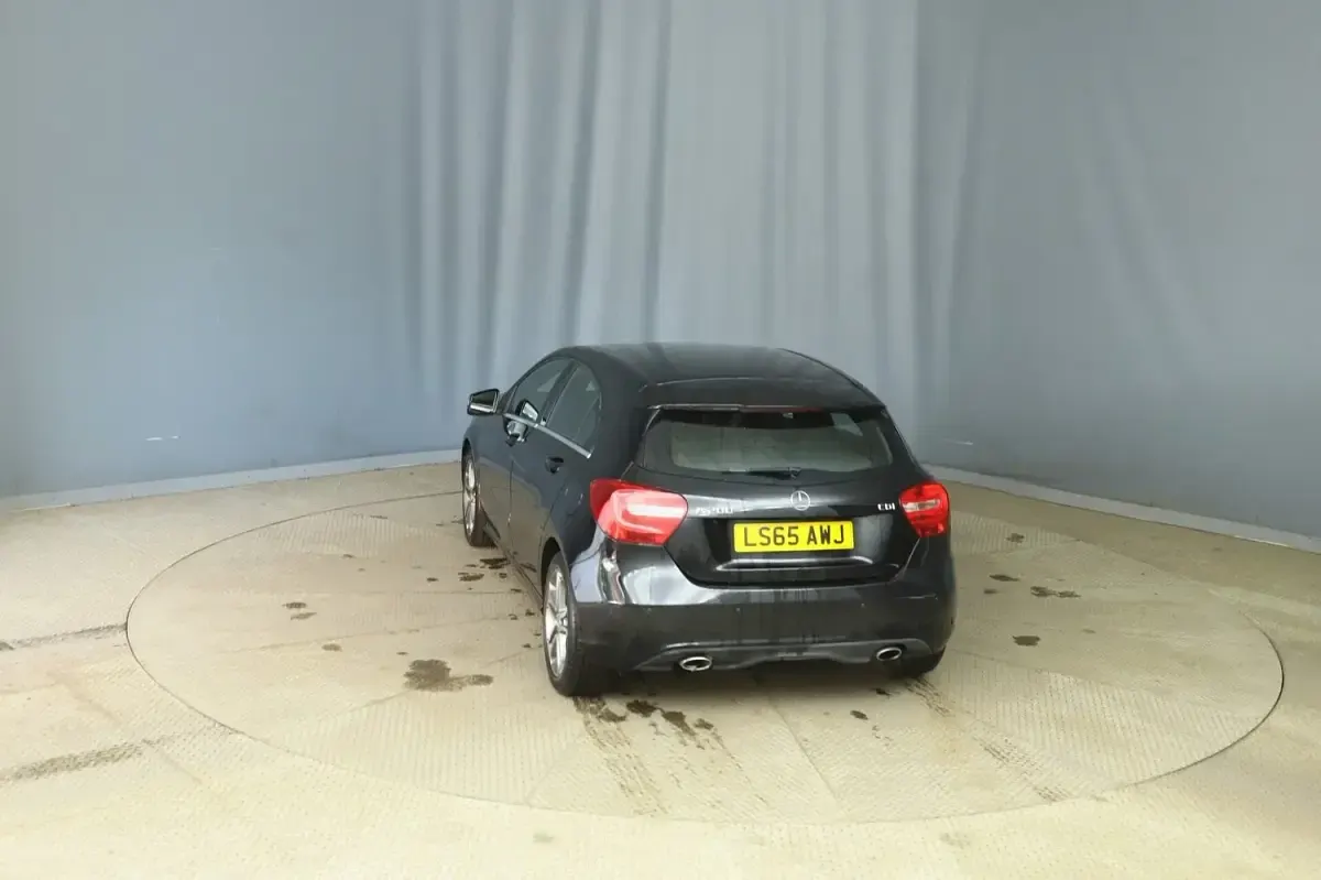 Used Mercedes A200 2015 Black Hatchback