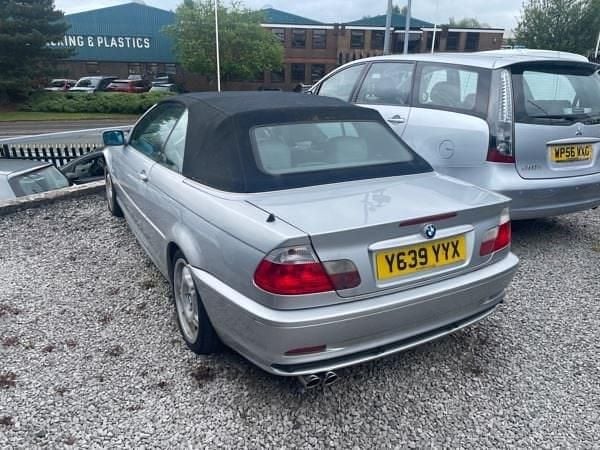 Used BMW 320 2001 Silver Cabriolet
