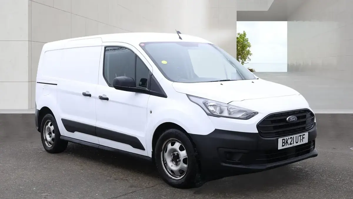 Used Ford Transit 100 HP (73 kW) 2021 White Van