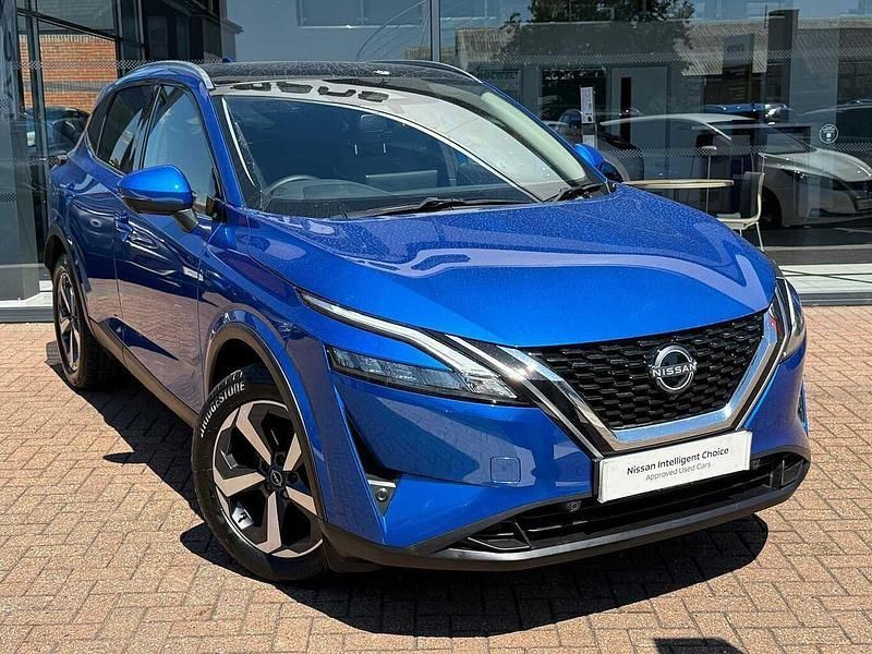 Blue Used 2023 Nissan Qashqai N-Connecta SUV | £21,299 (A bit pricey) - Image 1/4