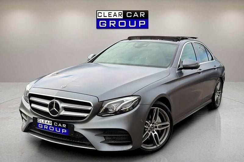 Used Mercedes E220 AMG Line Premium Plus 2018 Grey Sedan