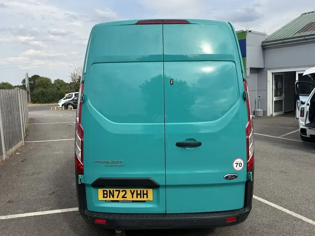 Used Ford Transit Custom Trend 130 HP (95 kW) 2022 Green Van