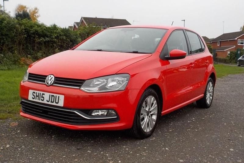 Red Used 2015 VW Polo SE Hatchback | £5,395 (Fair price) - Image 1/1