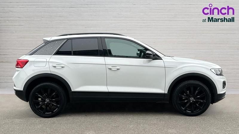 Used VW T-Roc Black Edition 150 HP (110 kW) 2021 White SUV
