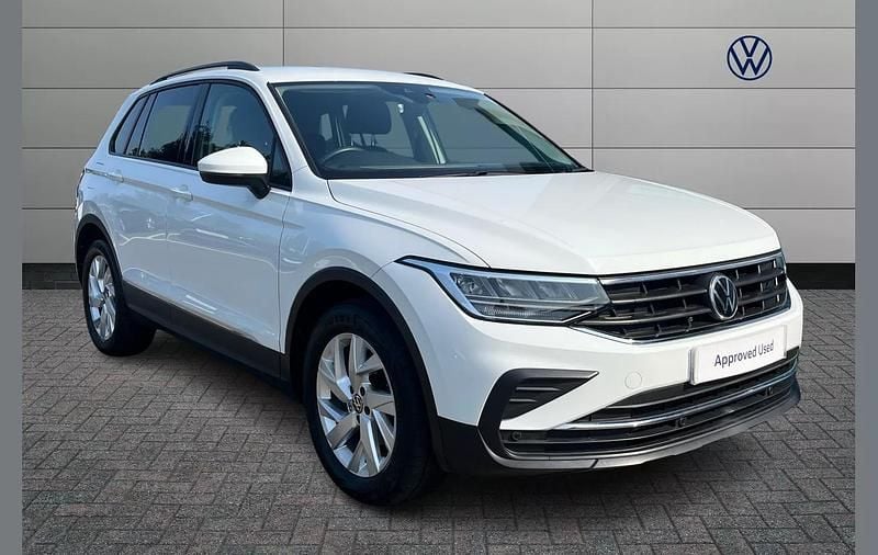 White Used 2021 VW Tiguan Life SUV | £20,500 (Super price) - Image 1/4