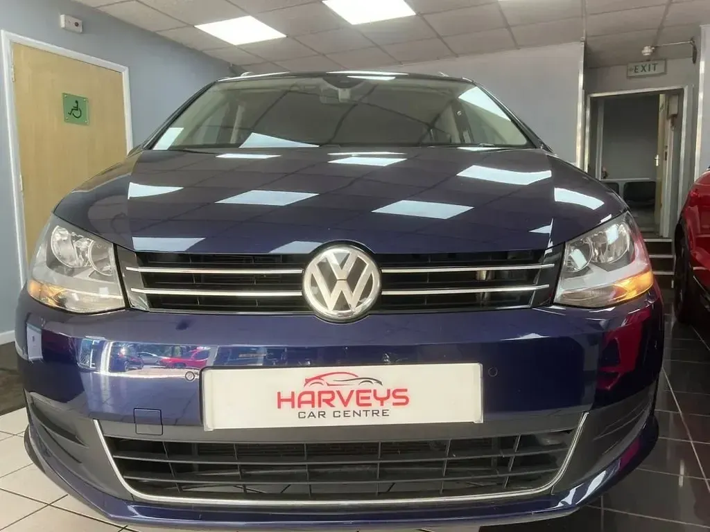 Used VW Sharan SE 150 HP (110 kW) 2019 Blue MPV