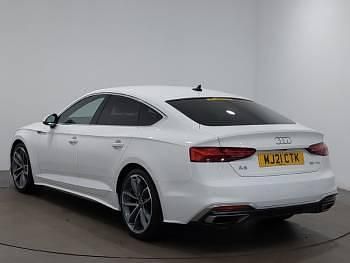 Used Audi A5 S-Line 163 HP (119 kW) 2021 White Coupe