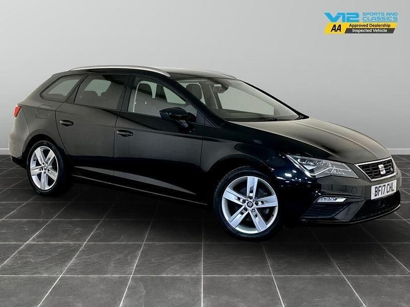 Black Used 2017 Seat Leon ST FR Estate | £10,995 (Fair price) - Image 1/2