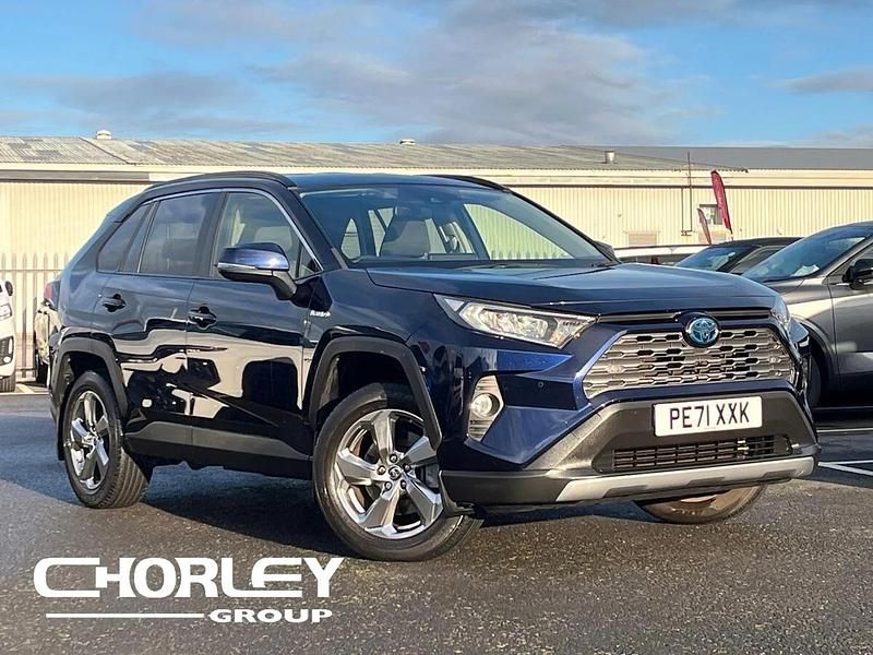 Blue Used 2021 Toyota RAV4 Hybrid Design SUV | £25,310 (Good price) - Image 1/4