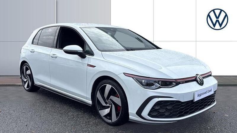 White Used 2023 VW Golf VIII GTI Hatchback | £25,860 (Fair price) - Image 1/3