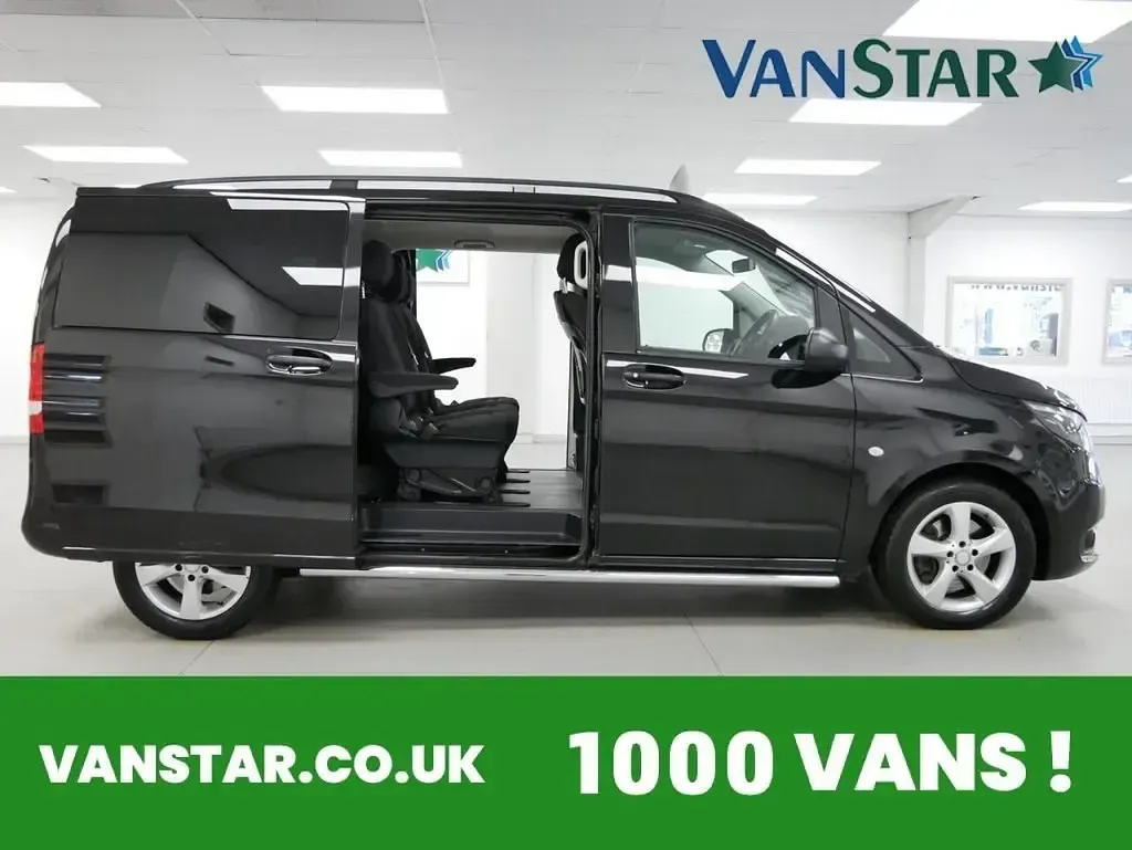 Begagnad Mercedes Vito 190 HK (139 kW) 2016 Svart Van
