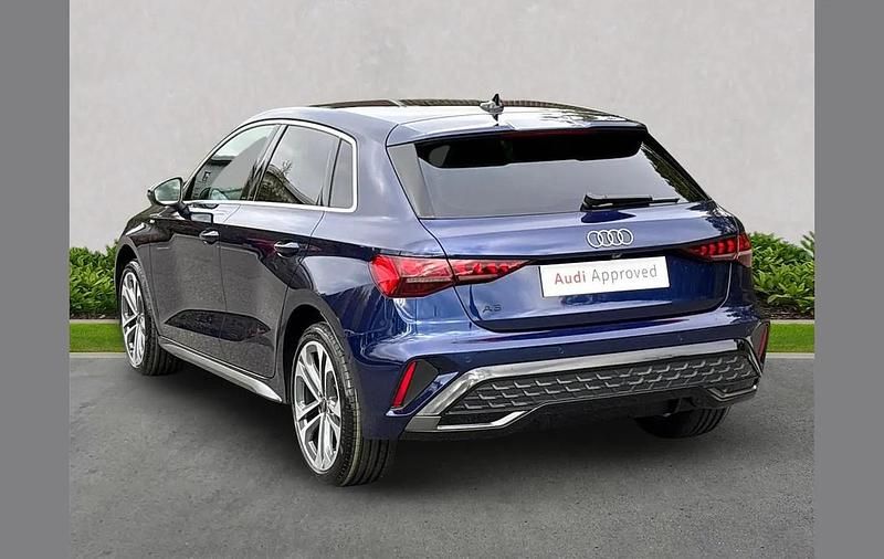 Used Audi A3 S-Line 147 HP (108 kW) 2025 Blue Hatchback