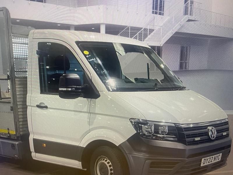 White Used 2022 VW Crafter Startline Van | £13,850 (Super price) - Image 1/4