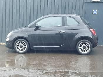 Used Fiat 500 Pop Star 69 HP (50 kW) 2017 Black Hatchback