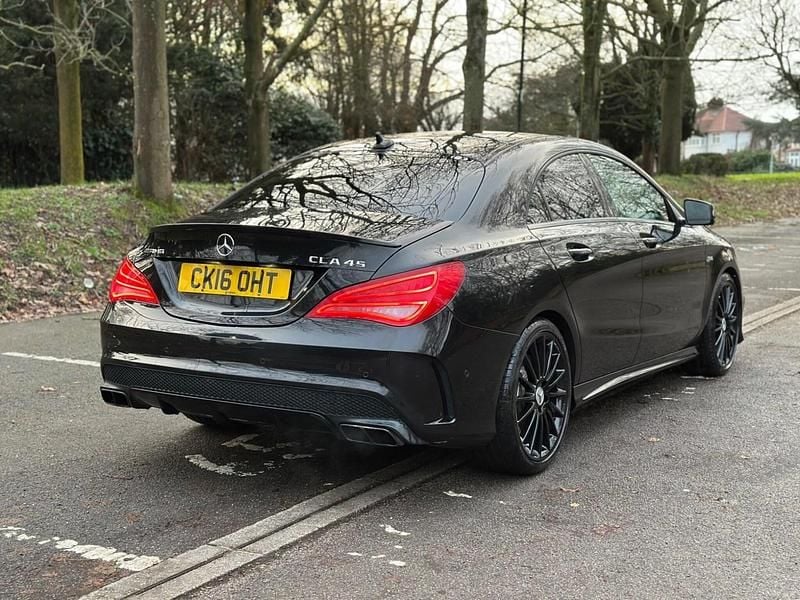 Used Mercedes CLA45 AMG AMG 381 HP (280 kW) 2016 Black Sedan
