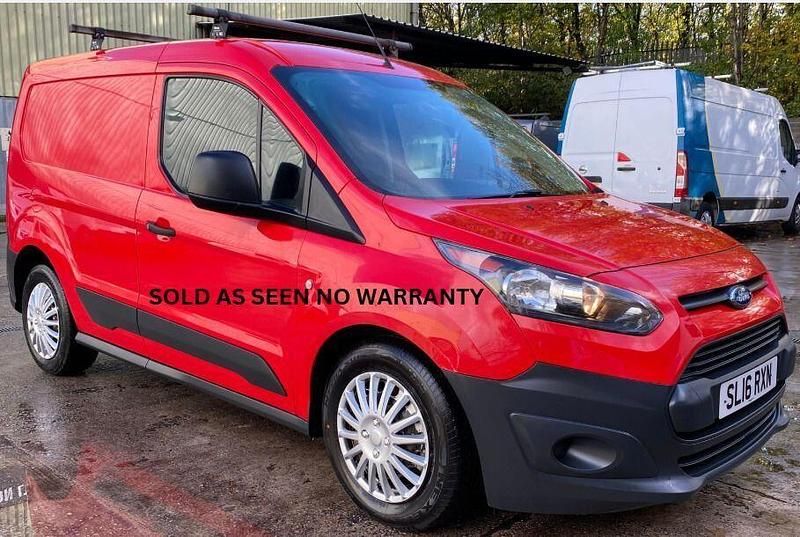 Used Ford Transit Connect 75 HP (55 kW) 2016 Red MPV