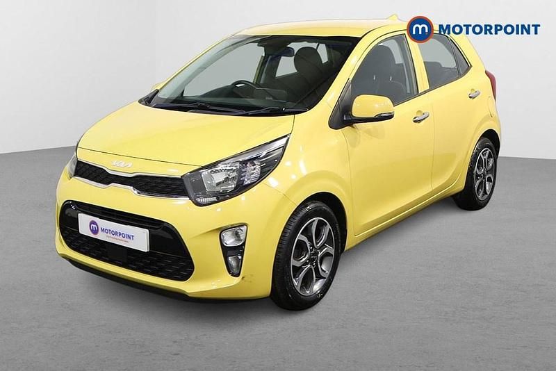 Used Kia Picanto 2021 Yellow Hatchback