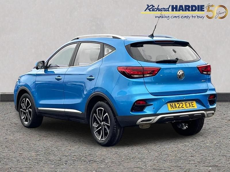 Used MG ZS Exclusive 105 HP (77 kW) 2022 Blue SUV