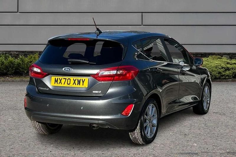 Used Ford Fiesta Titanium 123 HP (90 kW) 2020 Grey Hatchback