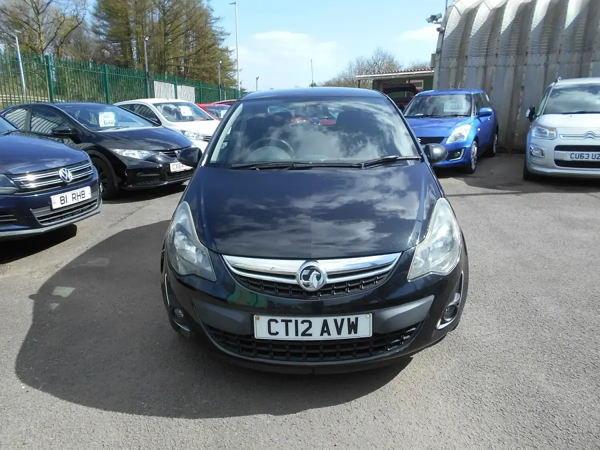 Used Vauxhall Corsa 2012 Black Hatchback