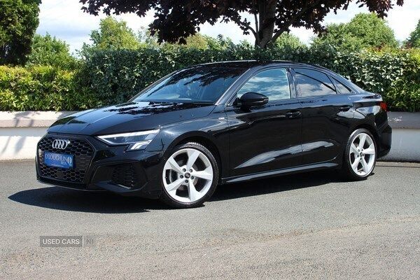 Black Used 2022 Audi A3 S-Line Sedan | £21,995 (A bit pricey) - Image 1/4