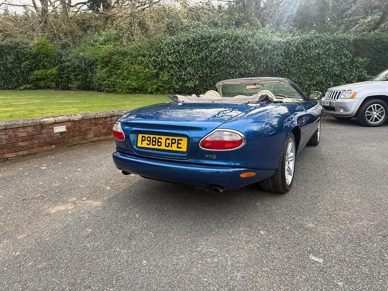 Used Jaguar XK8 290 HP (213 kW) 1997 Blue Cabriolet