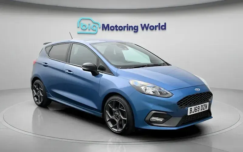 Usado Ford Fiesta ST 200 HP (147 kW) 2019 Azul Citadino