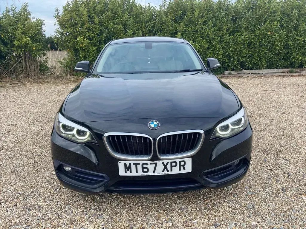 Used BMW 218 Sport Line 150 HP (110 kW) 2017 Black Coupe
