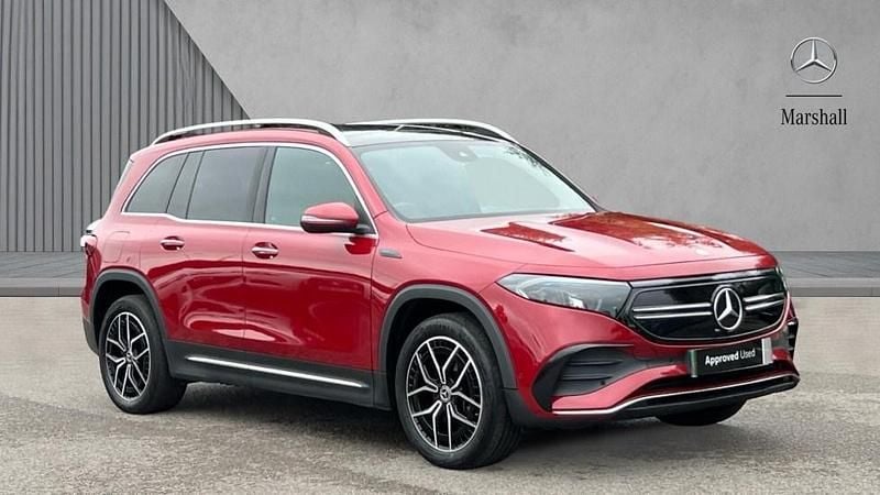 Red Used 2022 Mercedes EQB350 AMG Line Premium SUV | £27,580 (Fair price) - Image 1/4