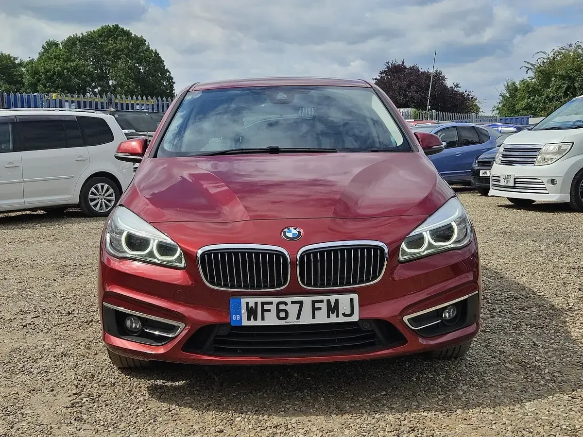 Used BMW 218 Luxury Line 2017 Red Hatchback