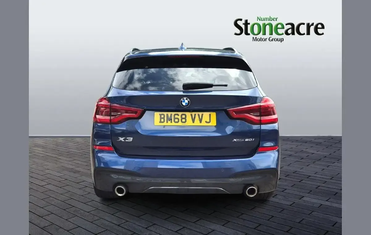 Used BMW X3 M Sport 184 HP (135 kW) 2019 Blue SUV