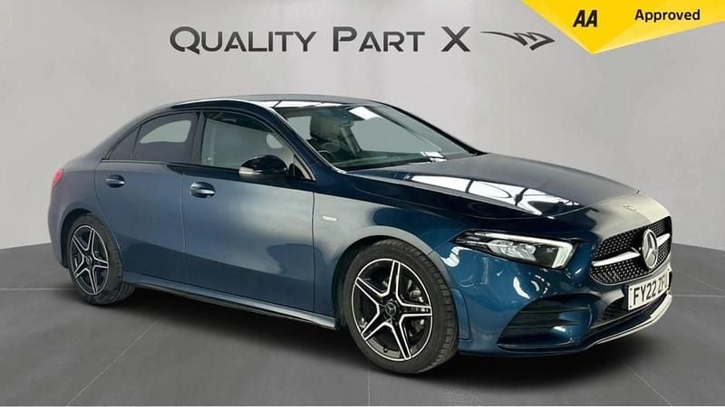Blue Used 2022 Mercedes A180 Executive Sedan | £18,400 (Good price) - Image 1/4