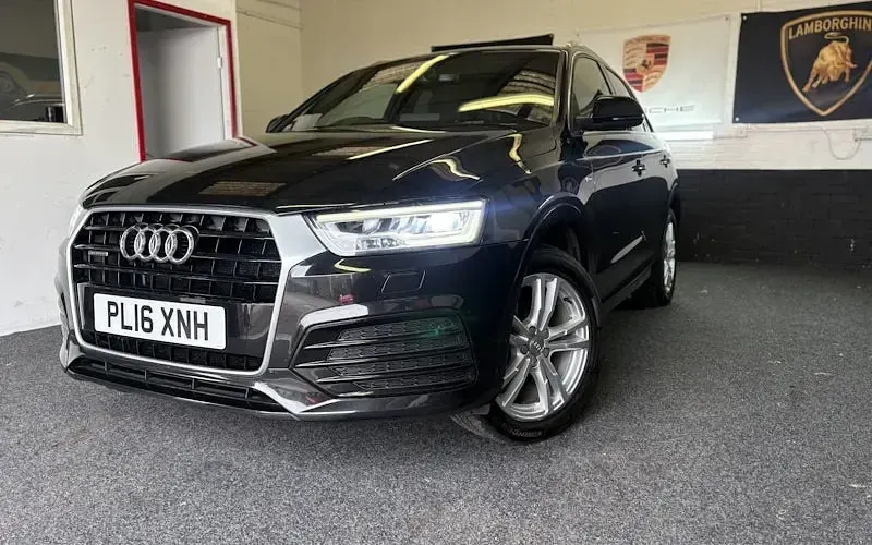 Used Audi Q3 S-Line 150 HP (110 kW) 2016 Black SUV