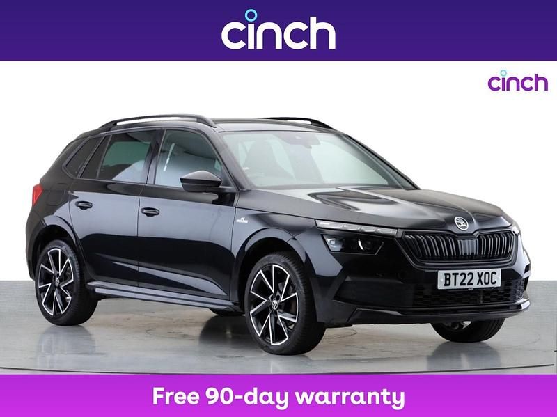 Black Used 2022 Skoda Kamiq Monte Carlo SUV | £18,549 (Fair price) - Image 1/3