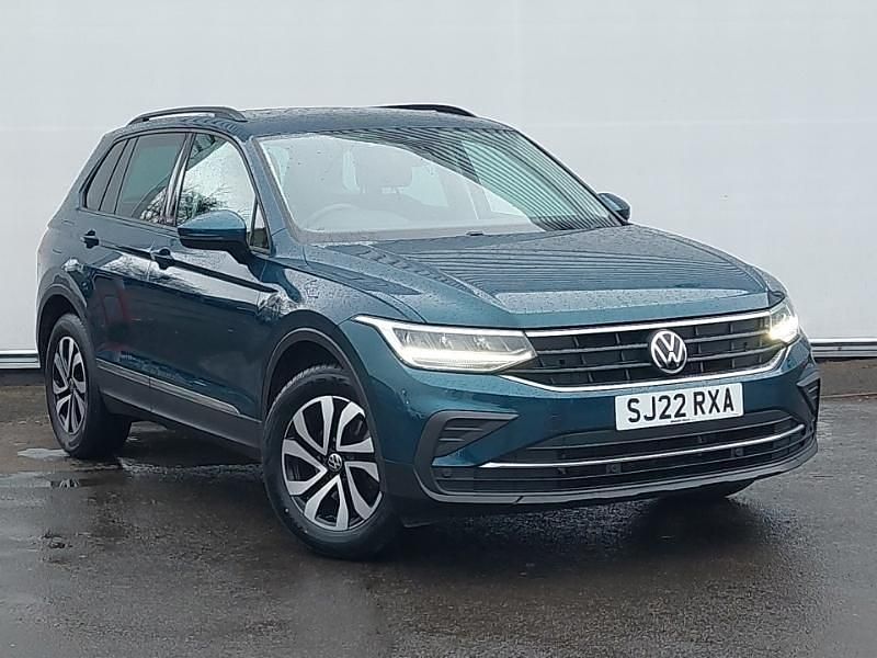 Used VW Tiguan Active 130 HP (95 kW) 2022 Blue SUV