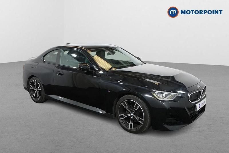 Black Used 2022 BMW 220 M Sport Coupe | £25,749 (Good price) - Image 1/4