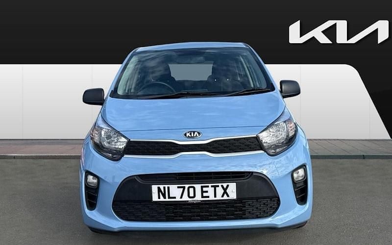Used Kia Picanto 67 HP (49 kW) 2020 Blue Hatchback