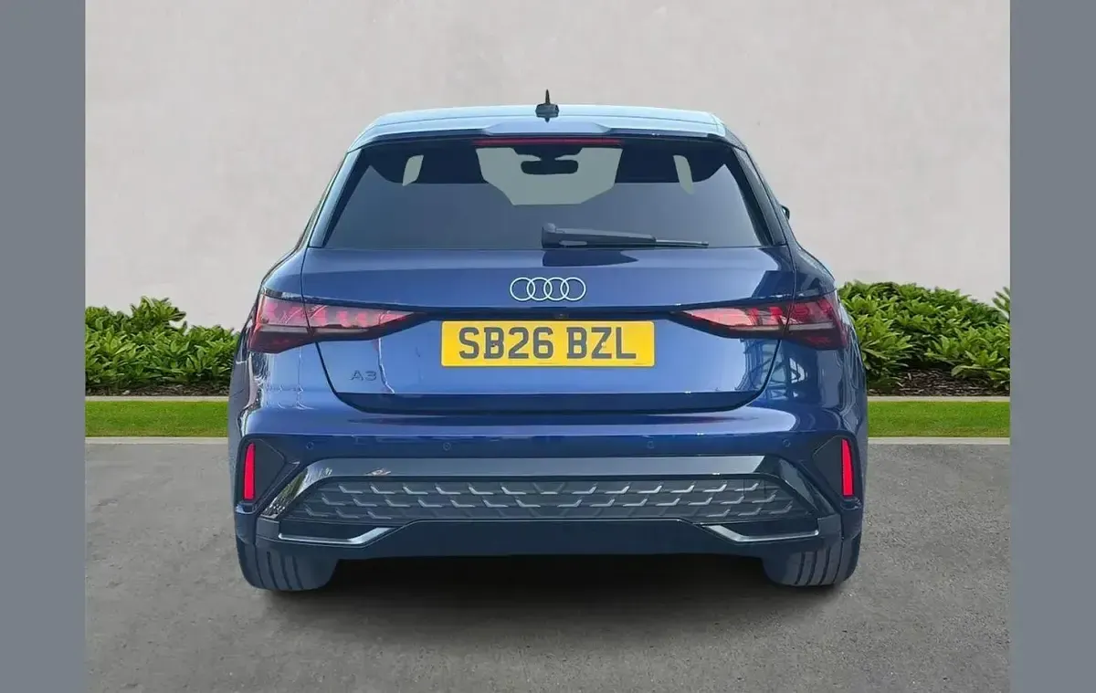 New Audi A3 S-Line 147 HP (108 kW) 2026 Blue Hatchback
