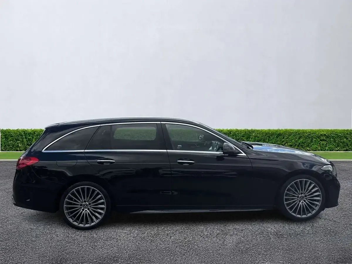 Used Mercedes C300e AMG Line Premium 2024 Black Estate