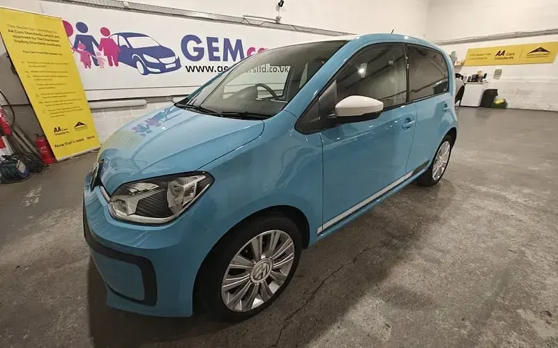 Used VW up! Move 60 HP (44 kW) 2016 Blue Hatchback