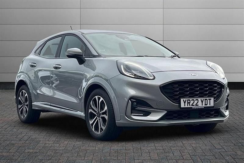 Silver Used 2022 Ford Puma ST-Line Hatchback | £14,000 (Super price) - Image 1/2