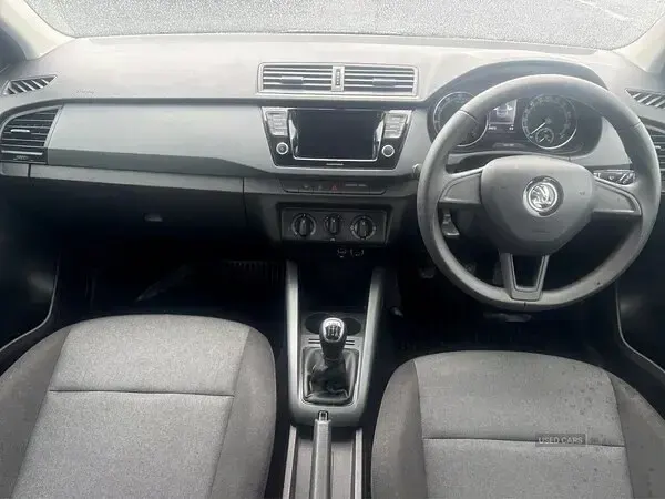 Used Skoda Fabia 75 HP (55 kW) 2020 White Hatchback
