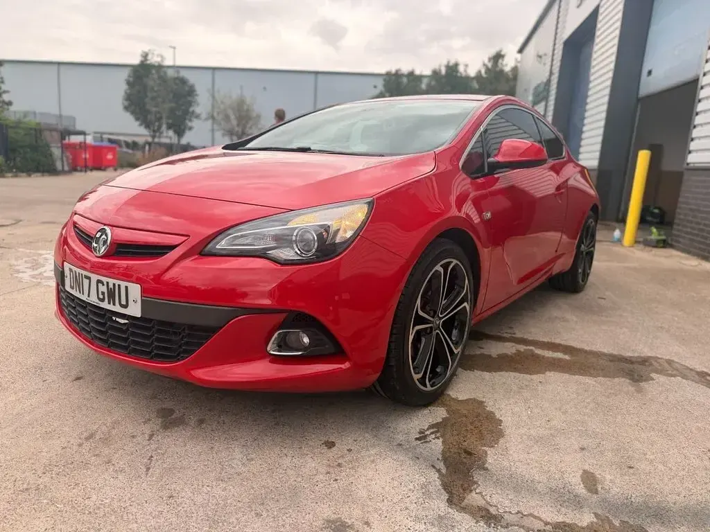 Used Vauxhall Astra GTC Edition 2017 Red Hatchback