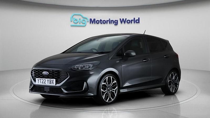 Used Ford Fiesta ST-Line 100 HP (73 kW) 2022 Grey Hatchback
