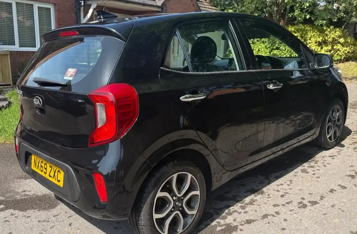Used Kia Picanto 84 HP (61 kW) 2019 Black Hatchback