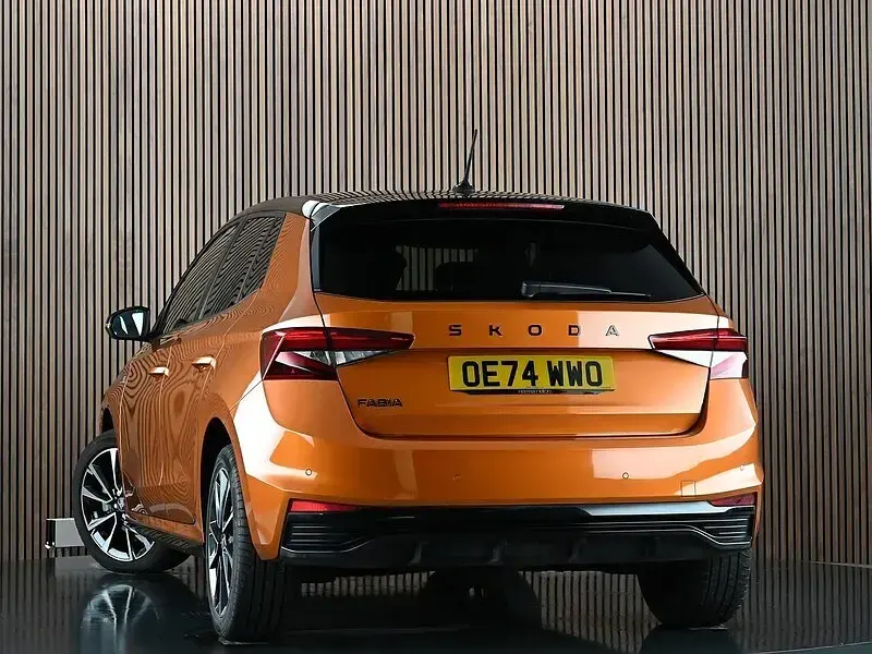 Used Skoda Fabia Monte Carlo 116 HP (85 kW) 2025 Orange Hatchback