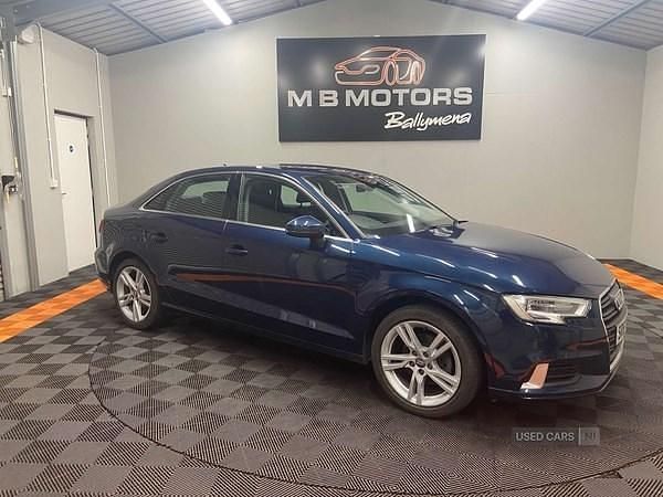 Blue Used 2017 Audi A3 Sport Sedan | £12,995 (Fair price) - Image 1/4